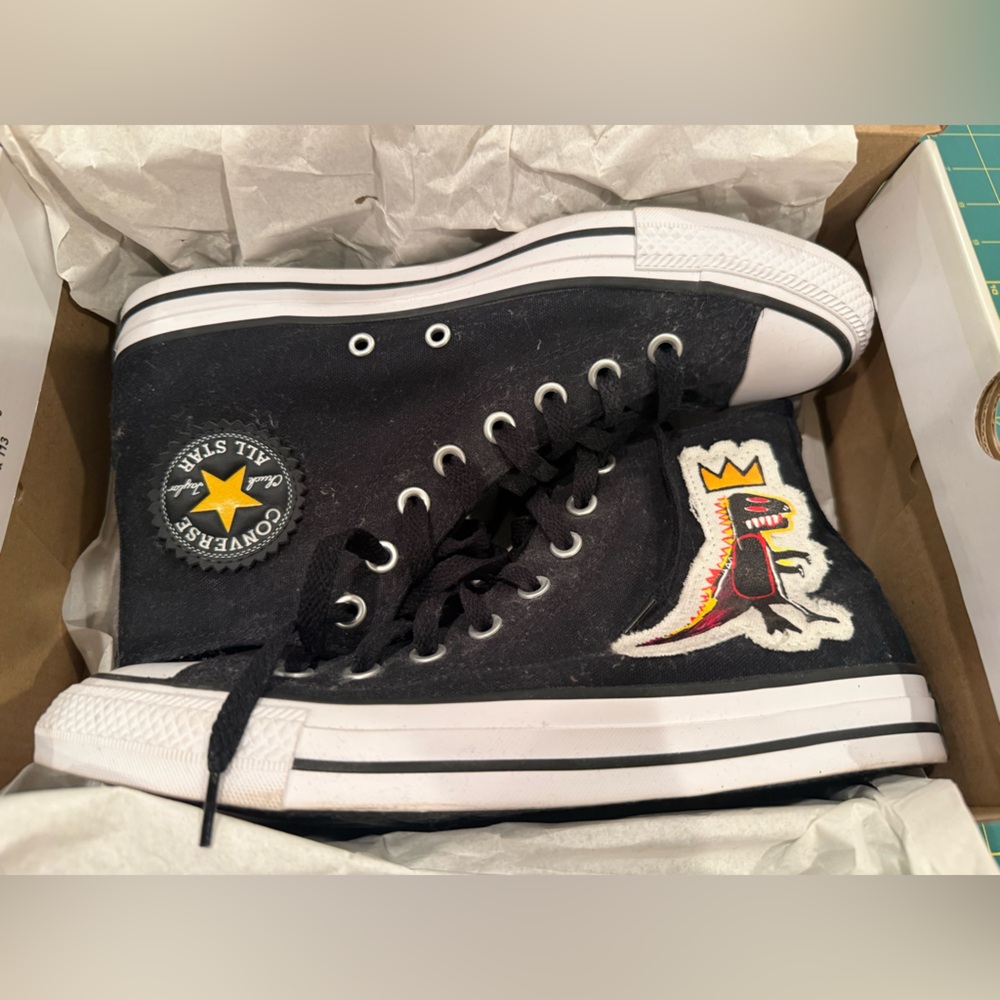 Jean-Michel Basquiat x Converse Chuck Taylor All Star High 'Pez Dispenser' - Picture 2 of 6